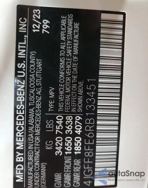 4JGFF8FE6RB133451